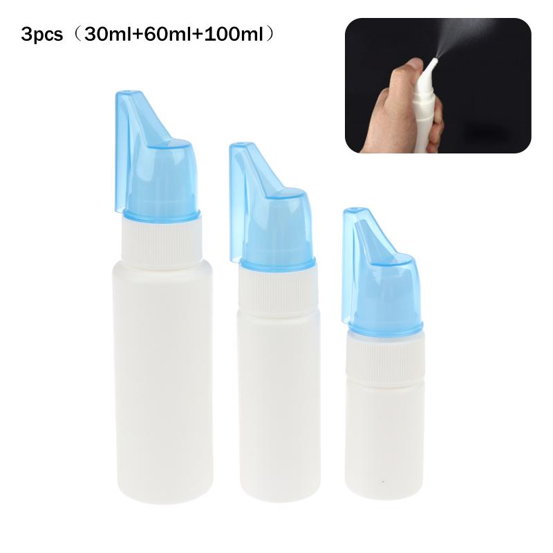 NEW 3Pcs Nasal Irrigator Nose  - đánh giá và giá Misting Bottle Fine