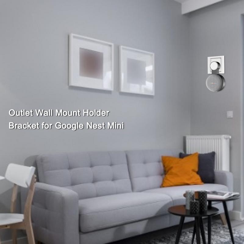 Outlet Wall Mount Holder ForGo - đánh giá và giá Google Speaker Nest Mini