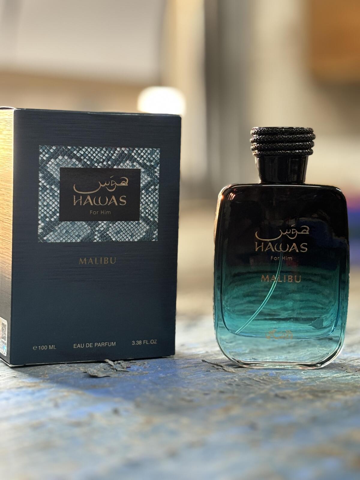 Rasasi Hawas Malibu For Him ED - đánh giá và giá Misting Bottle Fine