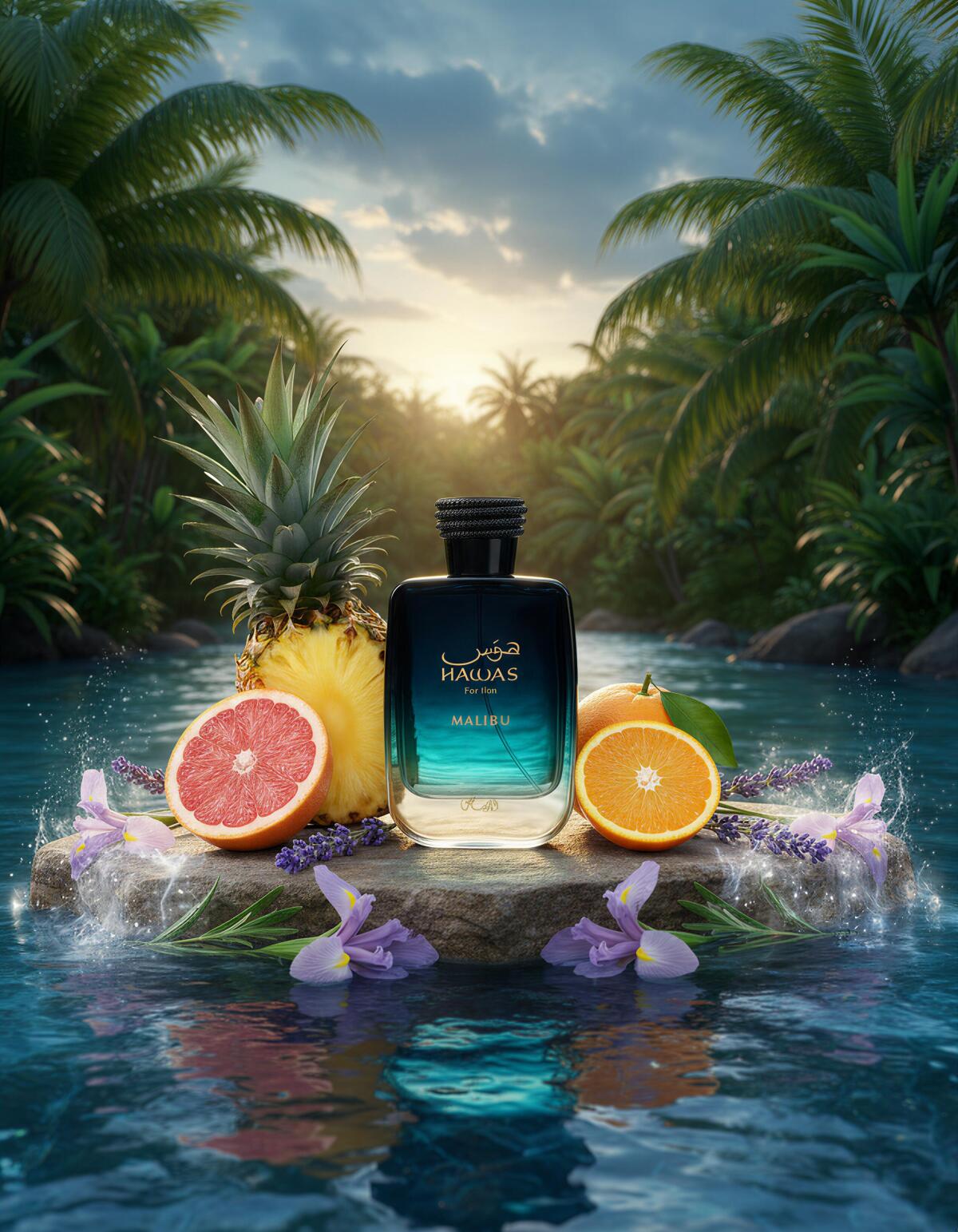 Rasasi Hawas Malibu For Him ED - đánh giá và giá Misting Bottle Fine