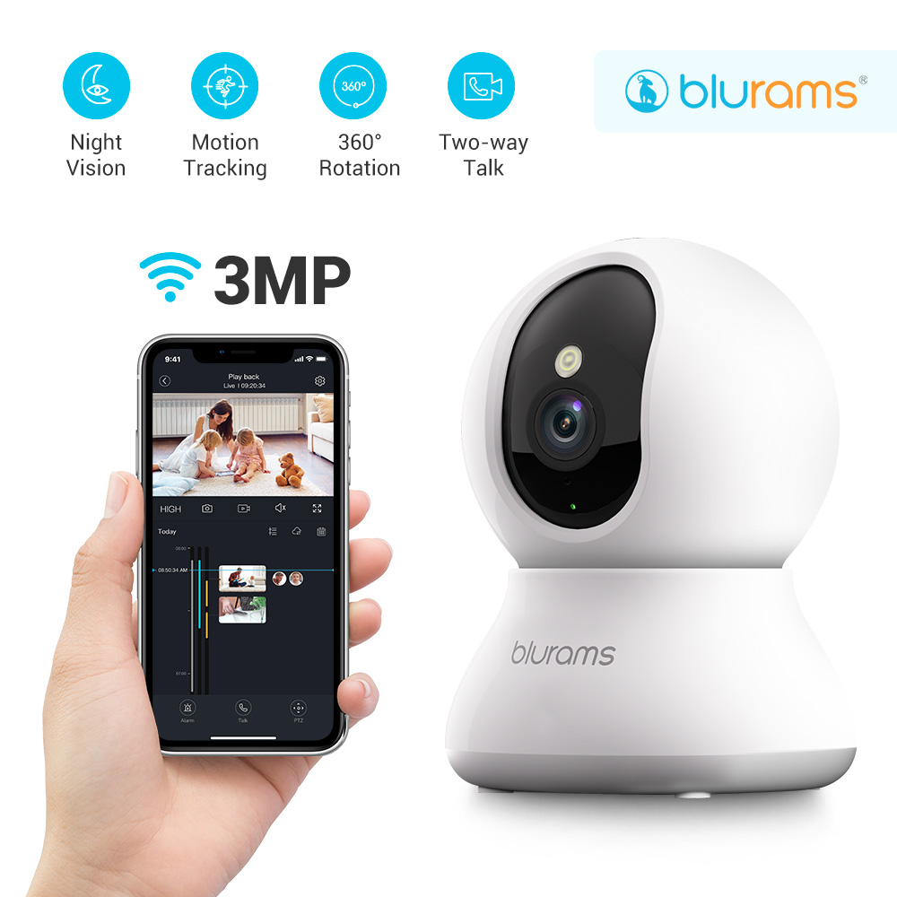 blurams Pet Camera 2K, 360° In - đánh giá và giá Eufy Camera E220