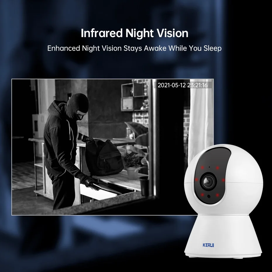 KERUI 1080P 3MP Tuya Mini Thôn - đánh giá và giá Eufy Camera E220