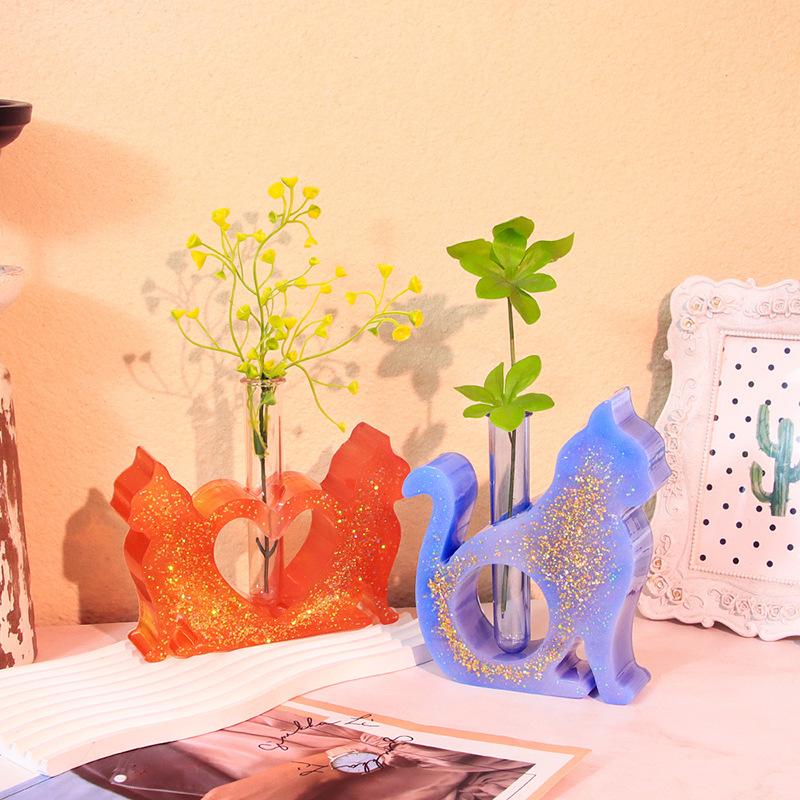 Cat Shaped Resin Molds Vase Si - đánh giá và giá Propagation Station Vase
